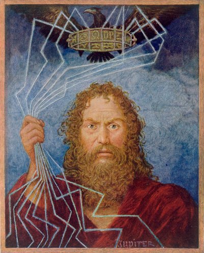 Giove, illustrazione da 